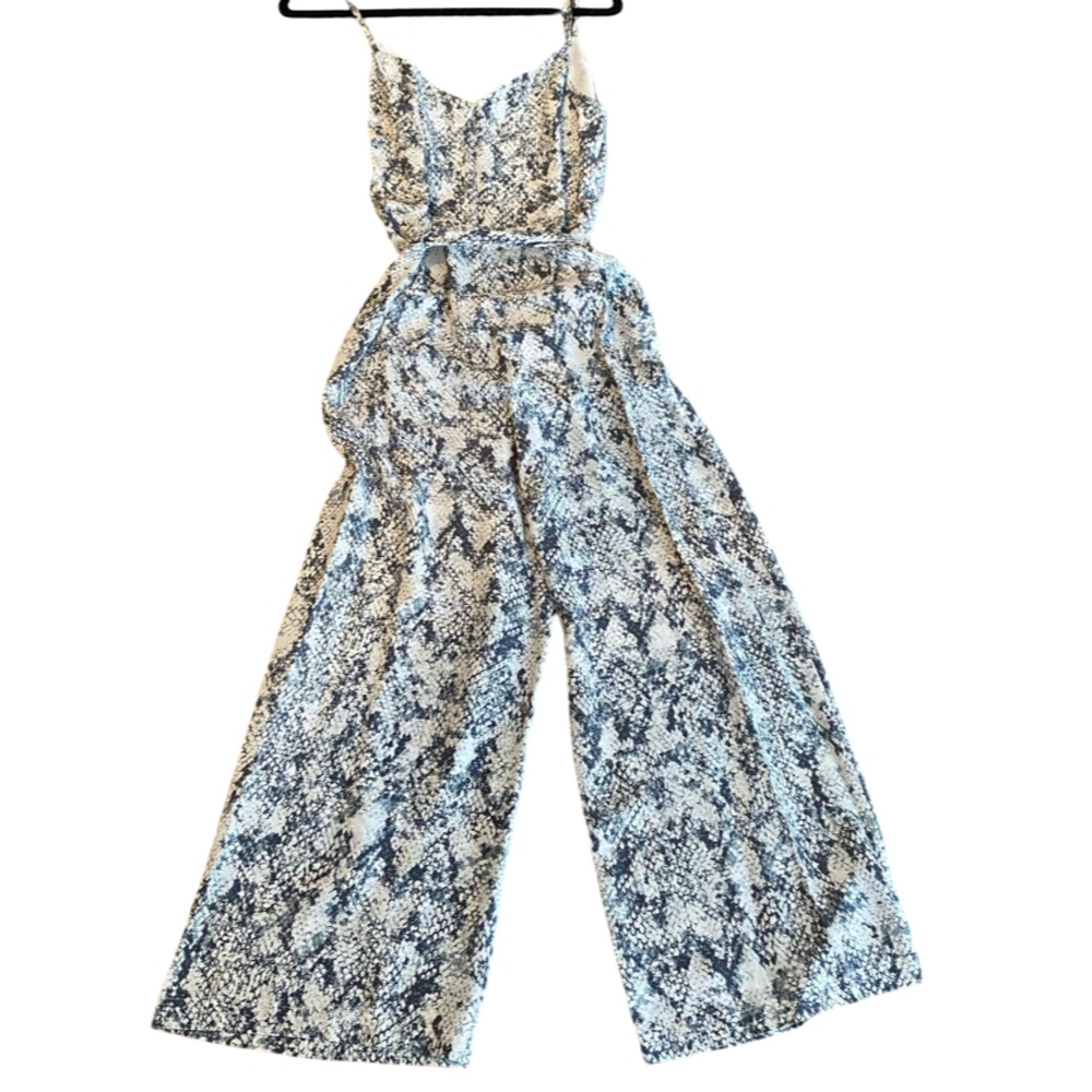 L’agence Python Print Jumpsuit. Euc - image 8